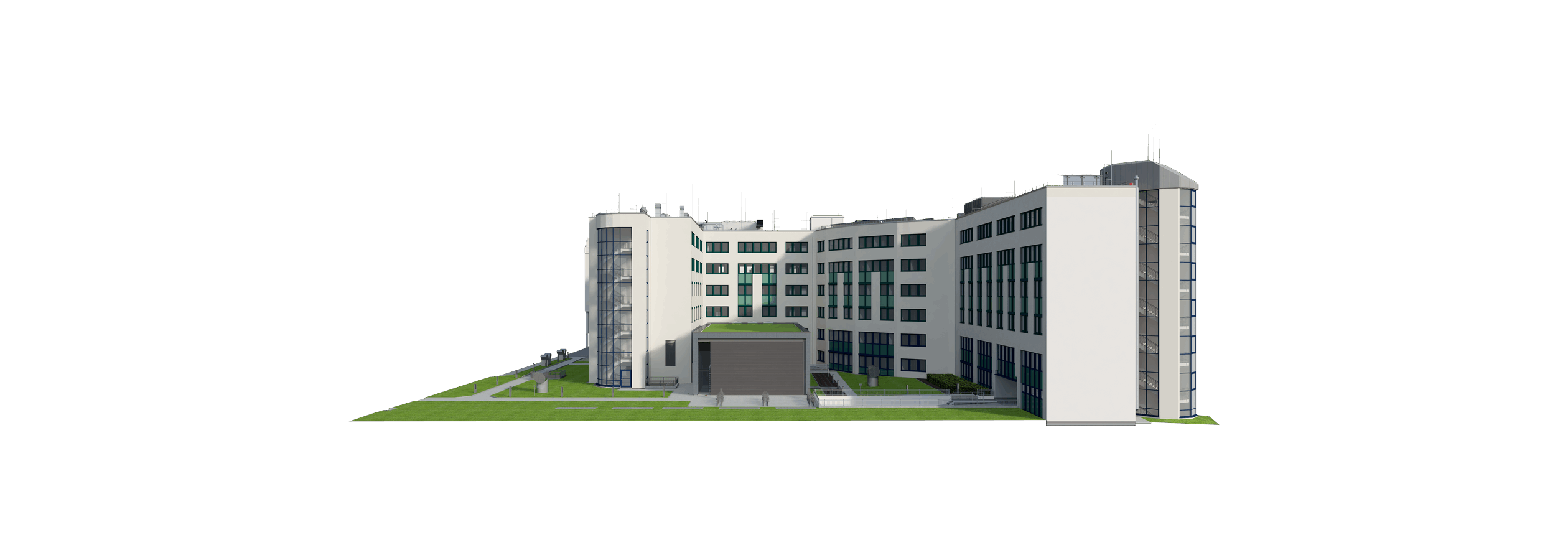 Sächsische Aufbaubank, Dresden – Ansicht Nordwest