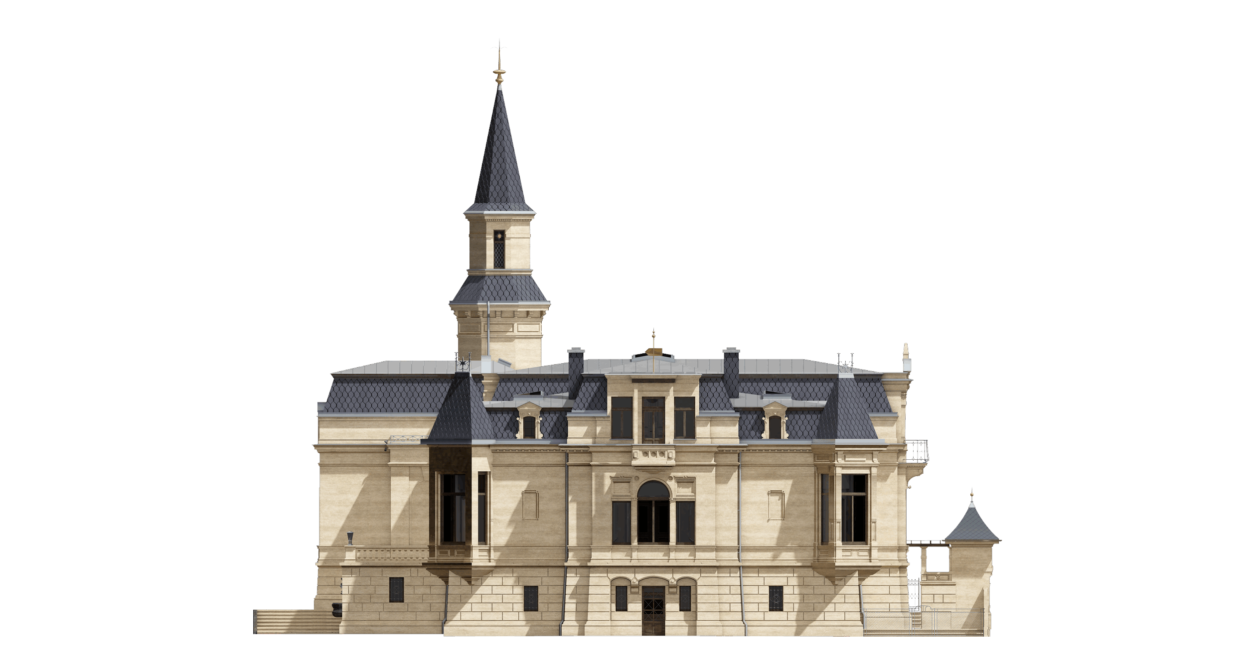 Villa Waldpark, Dresden – Ansicht Nord